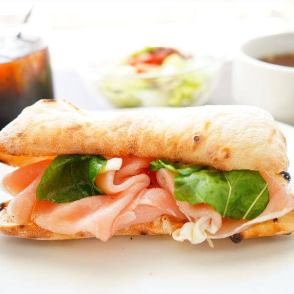 パニーニランチセット(ラックスハム)